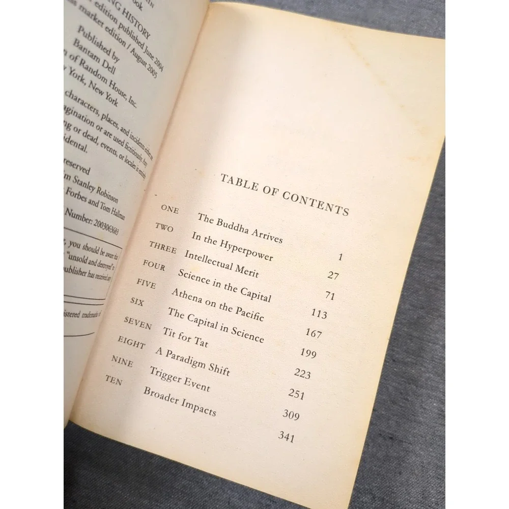 Kim Stanley Robinson Science In The Capital Forty Signs Fifty Degrees Sixty Days